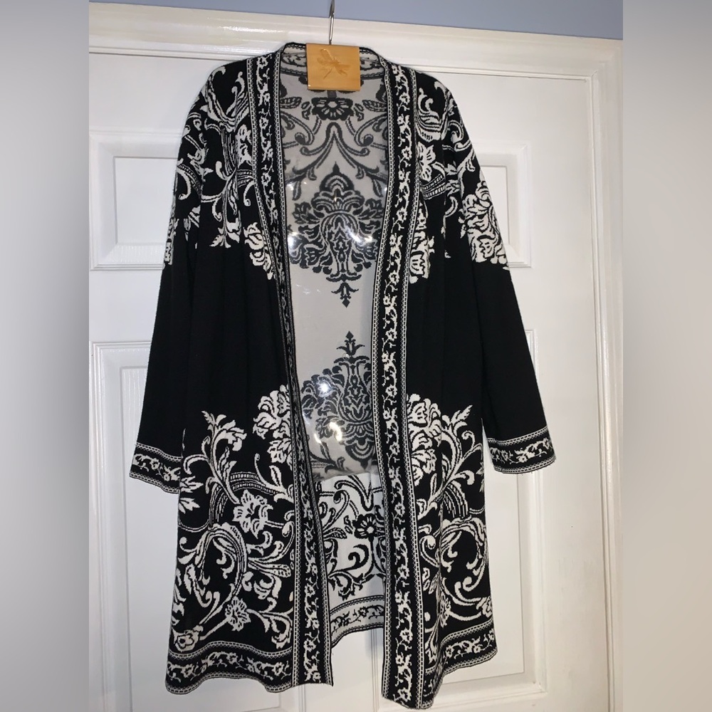 The Limited Monochrome Knit Cardigan